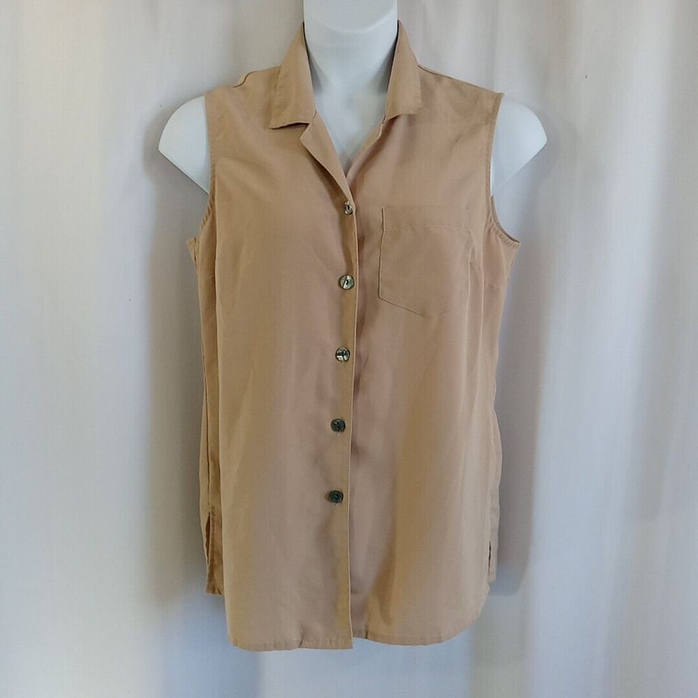 K.C. Studio Shirt Women's Size 12 Button Front *